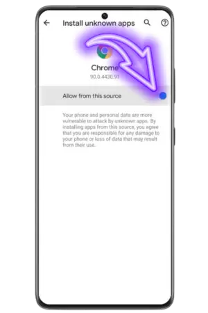 APK permission settings