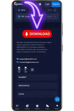 APK file download button click
